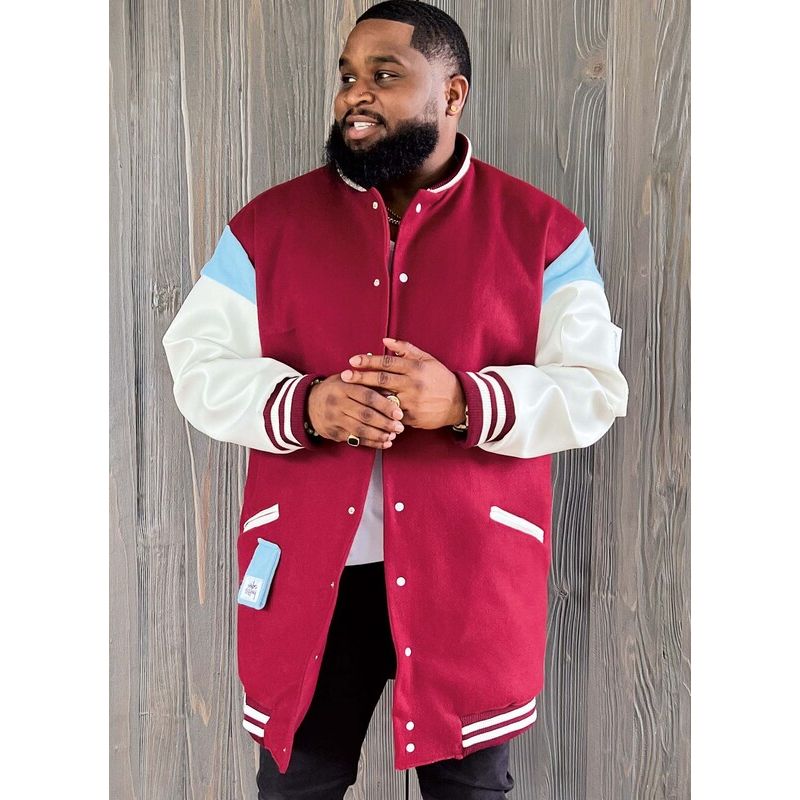 Patron KnowMe 2010.BB - Blouson varsity pour homme