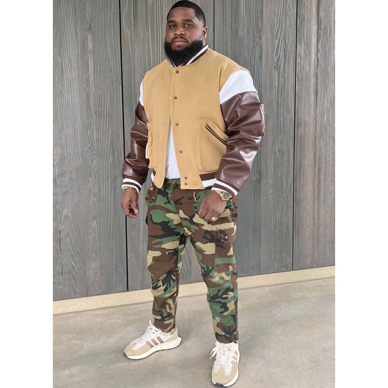 Patron KnowMe 2010.BB - Blouson varsity pour homme