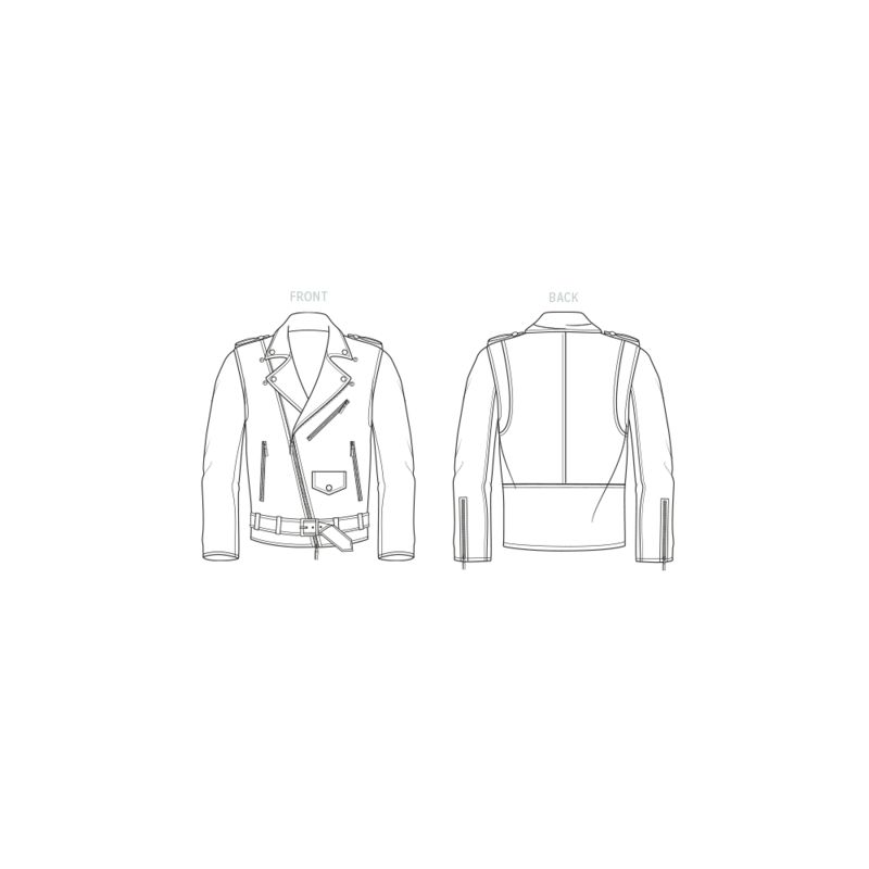 Patron KnowMe 2011.AA - Blouson moto pour homme