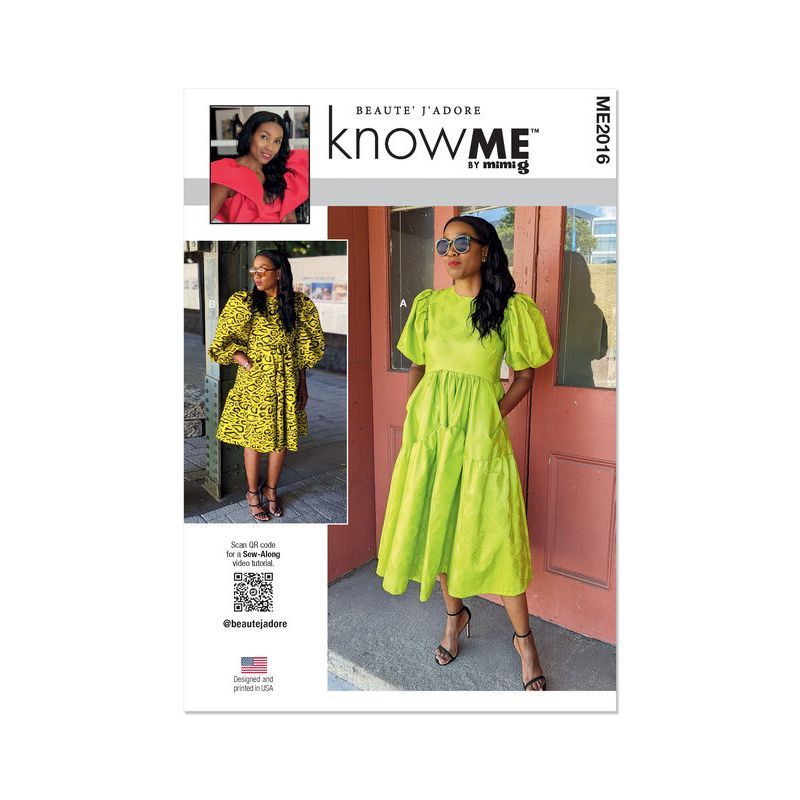 Patron KnowMe 2016.Y5 - Robe misses' par Beaute' J'adore