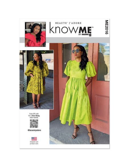 Patron KnowMe 2016.Y5 - Robe misses' par Beaute' J'adore