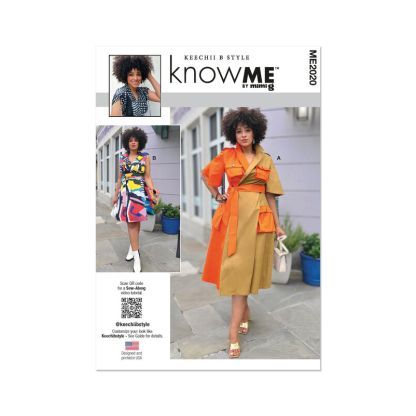 Patron KnowMe 2020.W2 - Robe portefeuille