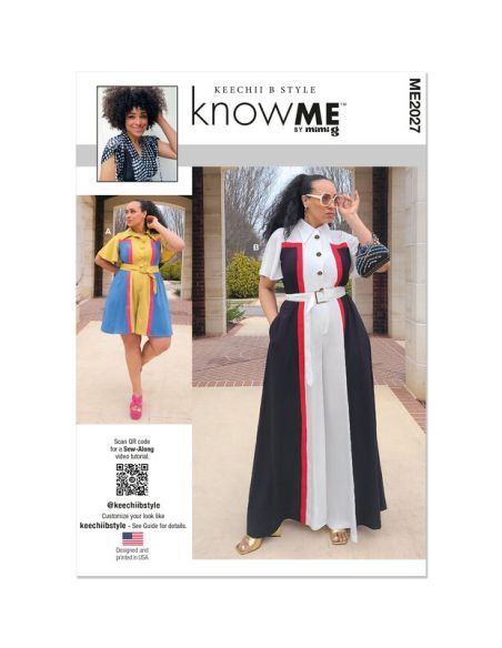 Patron KnowMe 2027.W2 - Combinaison et combishort