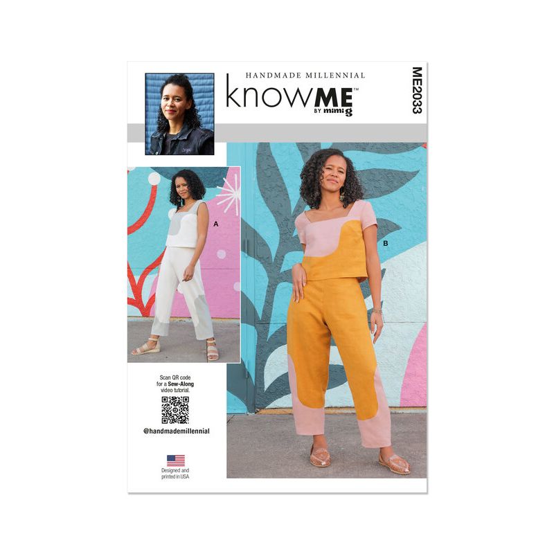 Patron KnowMe 2033.Y5 - Haut court et pantalon