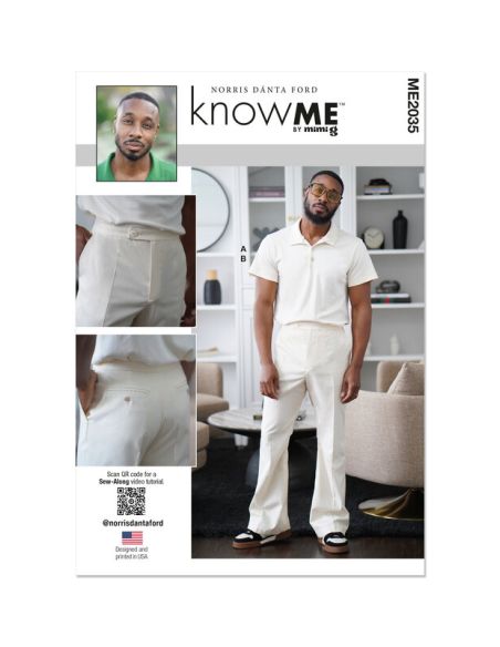 Patron KnowMe 2035.BB - Polo et pantalon pour hommes