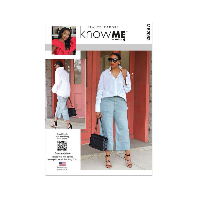 Patron KnowMe 2052.K5 - Chemise et pantalons