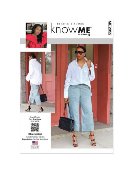 Patron KnowMe 2052.Y5 - Chemise et pantalons