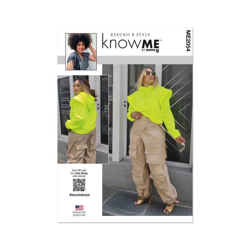 Patron KnowMe 2054.W3 - Sweatshirt et pantalons cargo