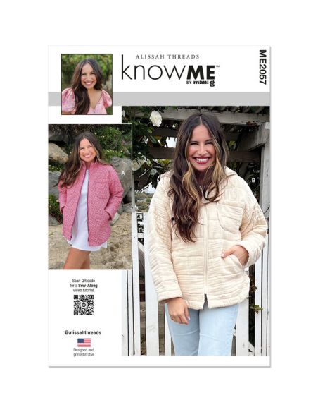 Patron KnowMe 2057.R5 - Veste avec capuche optionnelle