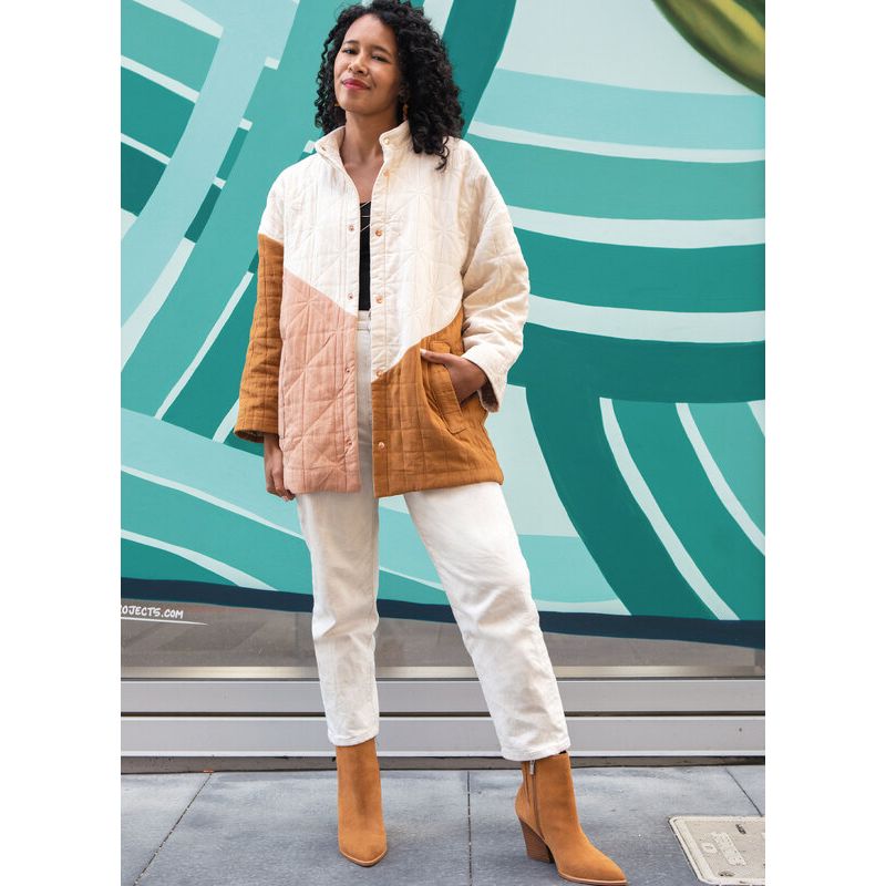 Patron KnowMe 2058.U5 - Manteau asymétrique