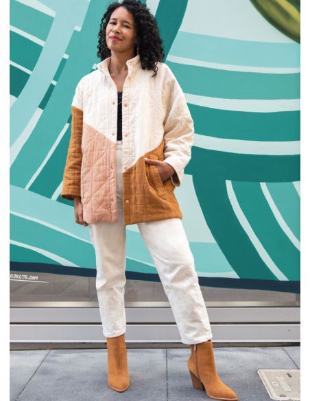 Patron KnowMe 2058.U5 - Manteau asymétrique