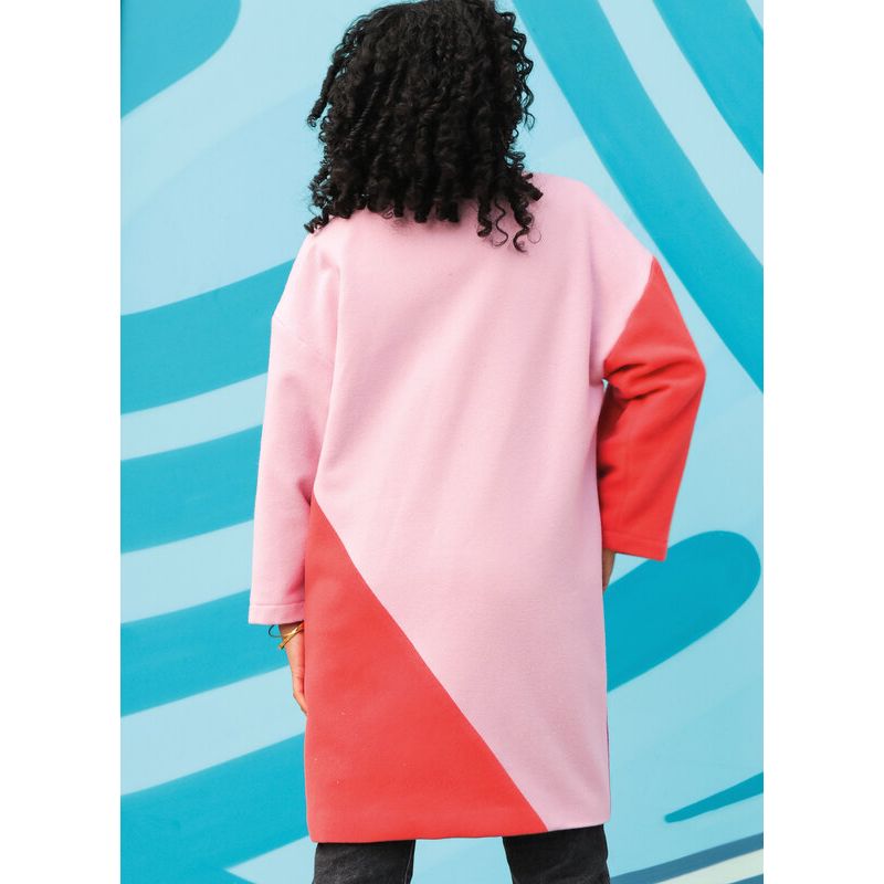 Patron KnowMe 2058.U5 - Manteau asymétrique