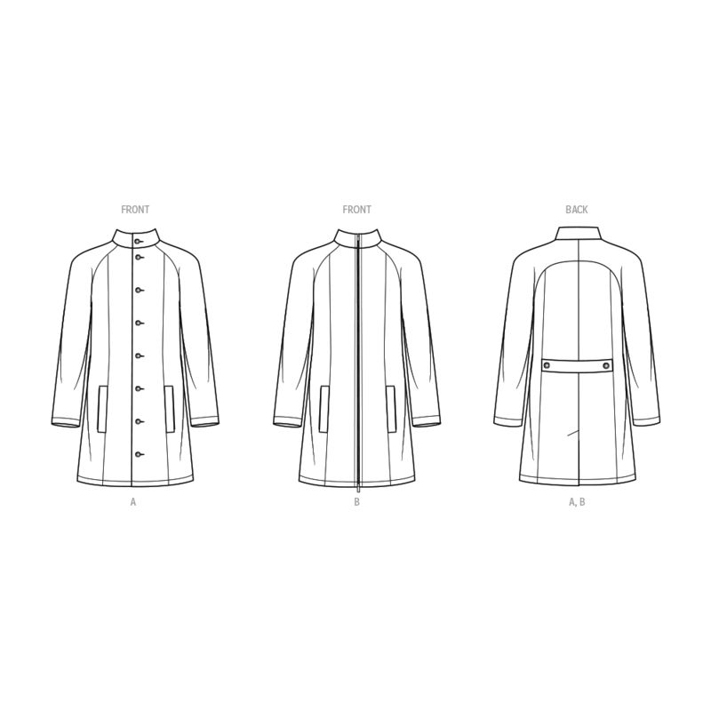 Patron KnowMe 2059.AA - Manteau pour homme