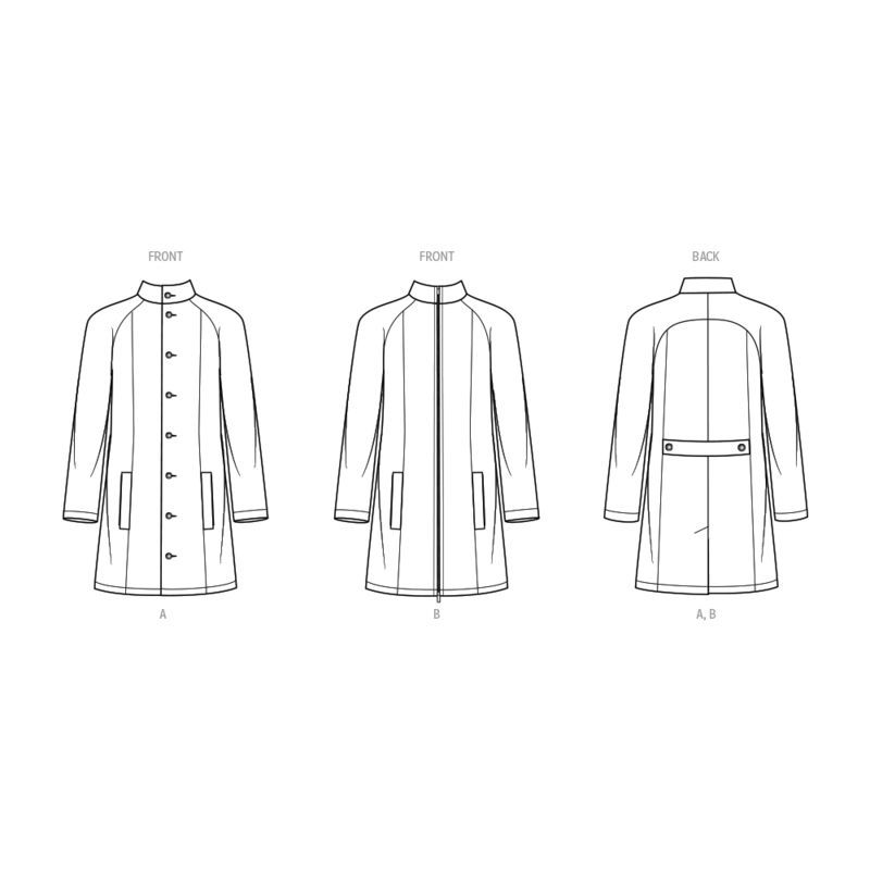 Patron KnowMe 2059.AA - Manteau pour homme