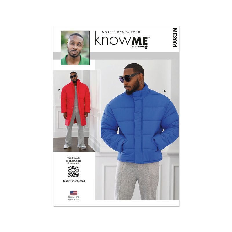 Patron KnowMe 2061.BB - Doudoune pour homme