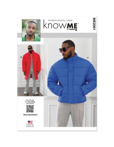 Patron KnowMe 2061.BB - Doudoune pour homme