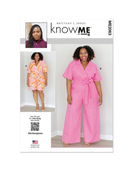 Patron KnowMe 2063.BB - Combinaison et romper