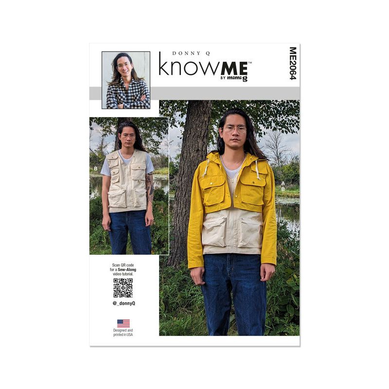 Patron KnowMe 2064.BB - Veste et gilet