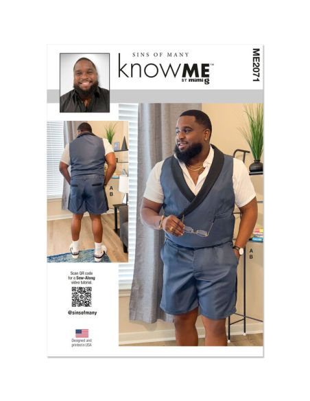 Patron KnowMe 2071.BB - Gilet et short