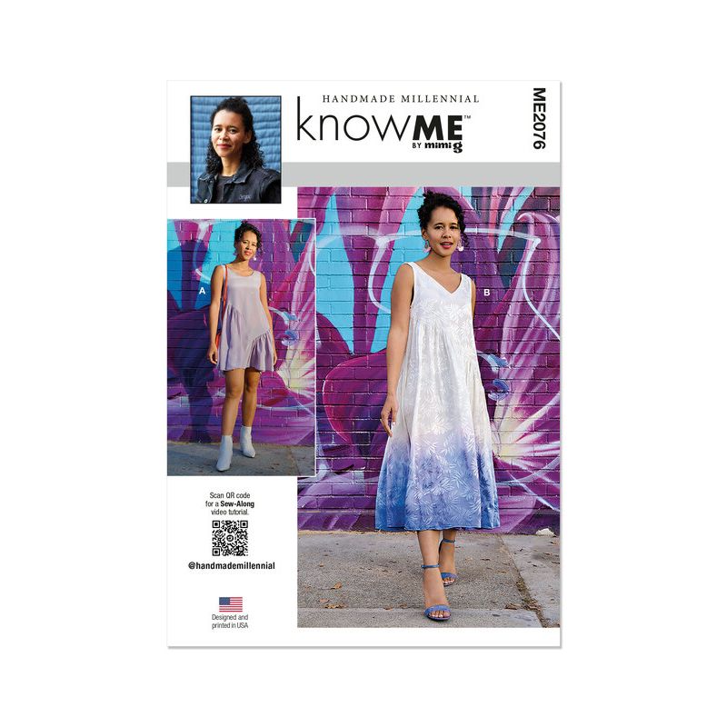 Patron KnowMe 2076.U5 - Robe réversible