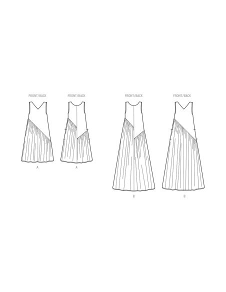 Patron KnowMe 2076.U5 - Robe réversible