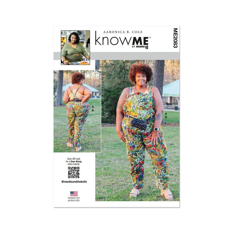 Patron KnowMe 2083.W2 - Salopette et sac ceinture