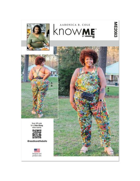 Patron KnowMe 2083.W2 - Salopette et sac ceinture