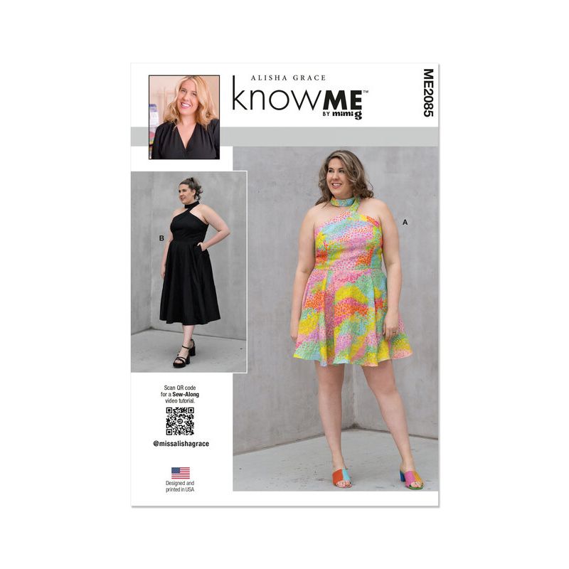 Patron KnowMe 2085.Y5- Robe en deux longueurs