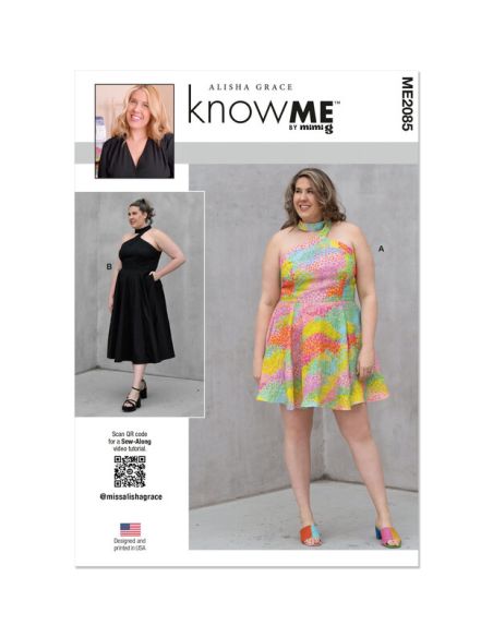 Patron KnowMe 2085.Y5- Robe en deux longueurs