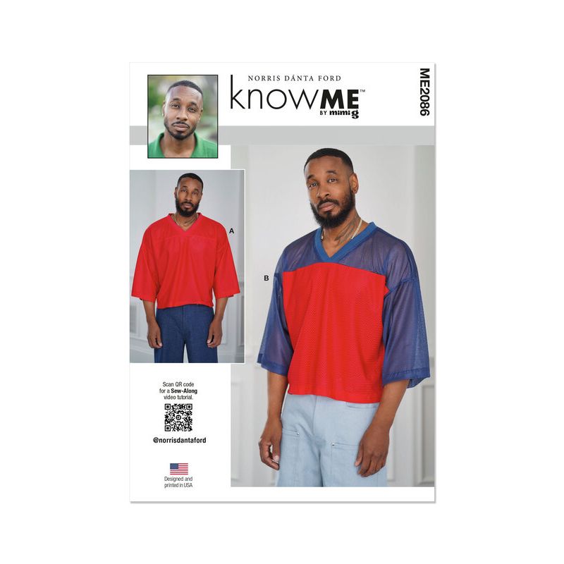 Patron KnowMe 2086.BB - Hauts pour hommes