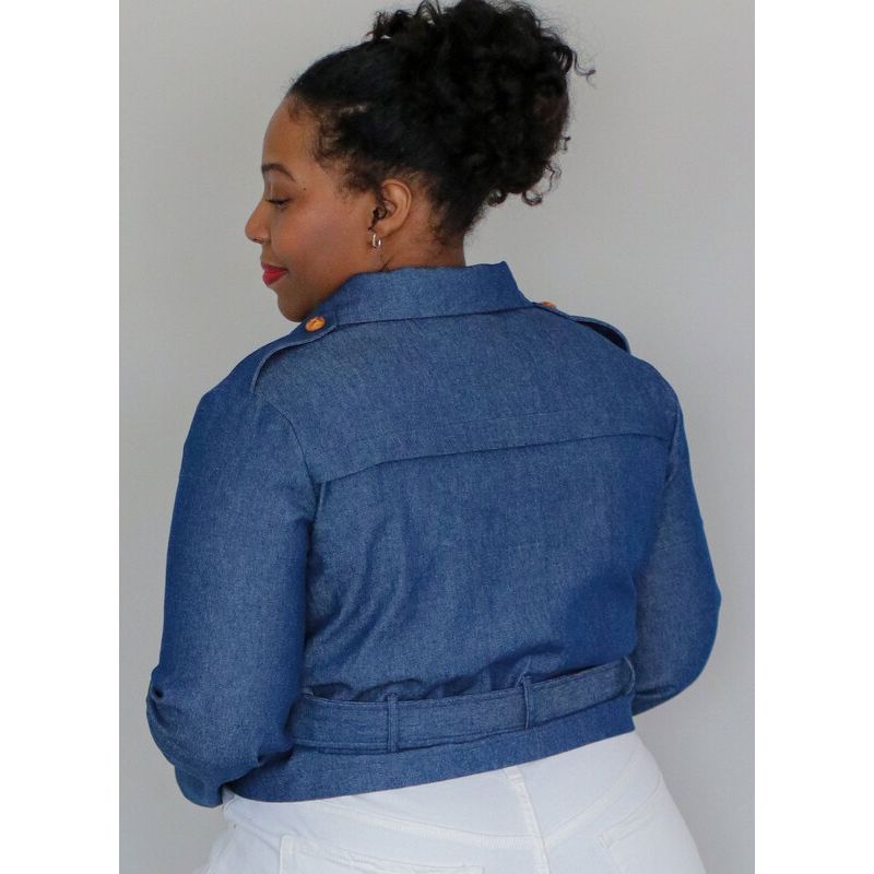 Patron KnowMe 2089.Y5 - Vestes trench courtes