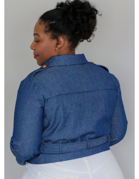 Patron KnowMe 2089.Y5 - Vestes trench courtes