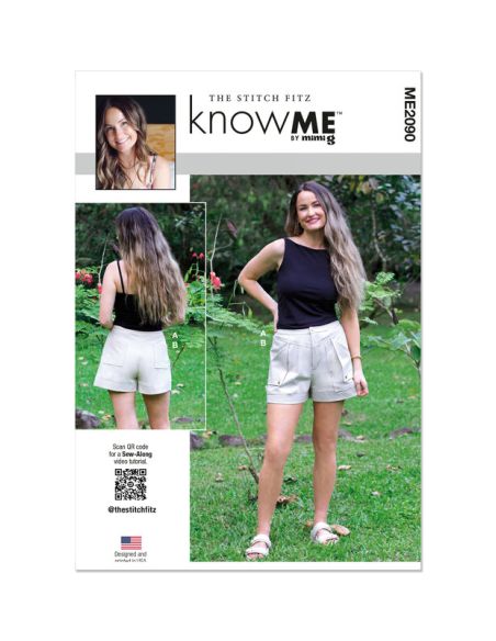 Patron KnowMe 2090.U5 - Haut en maille et shorts