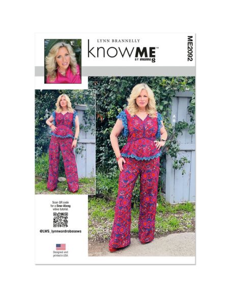 Patron KnowMe 2092.Y5 - Top et pantalon