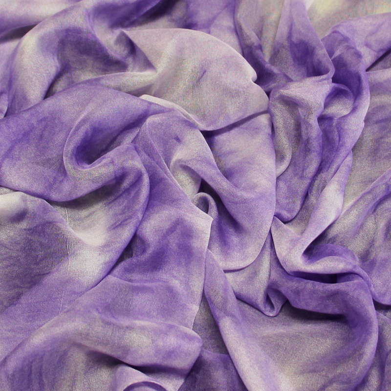 Paréo - Tie & dye mauve
