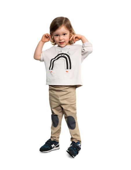 Patron Burda 9222 - Jean pour enfants