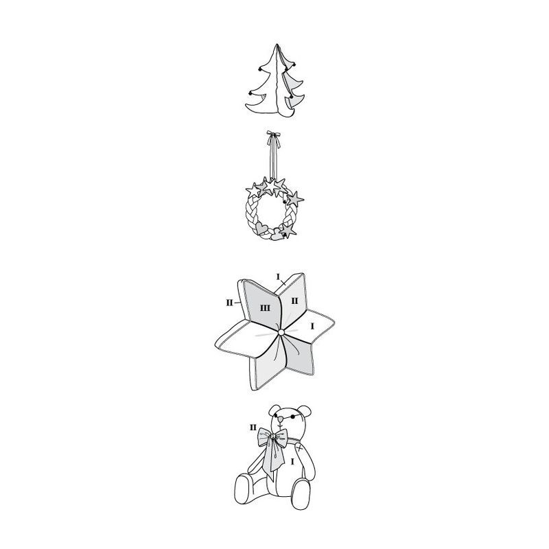 Patron Burda 5760 - DIY de Noël