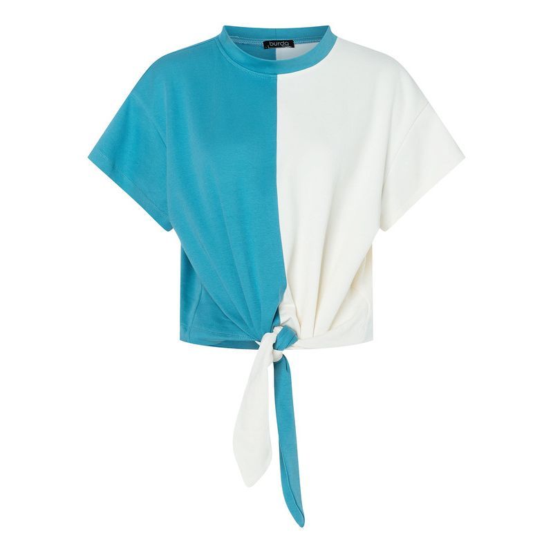 Patron Burda 5763 - T-shirt large et court