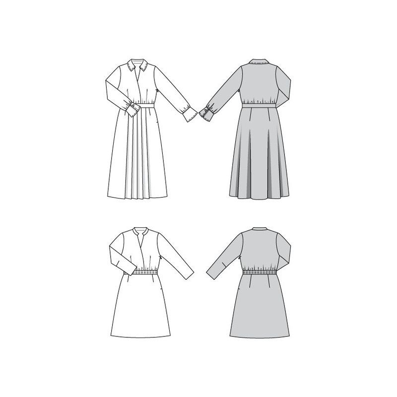 Patron Burda 5767 - Robes intemporelles