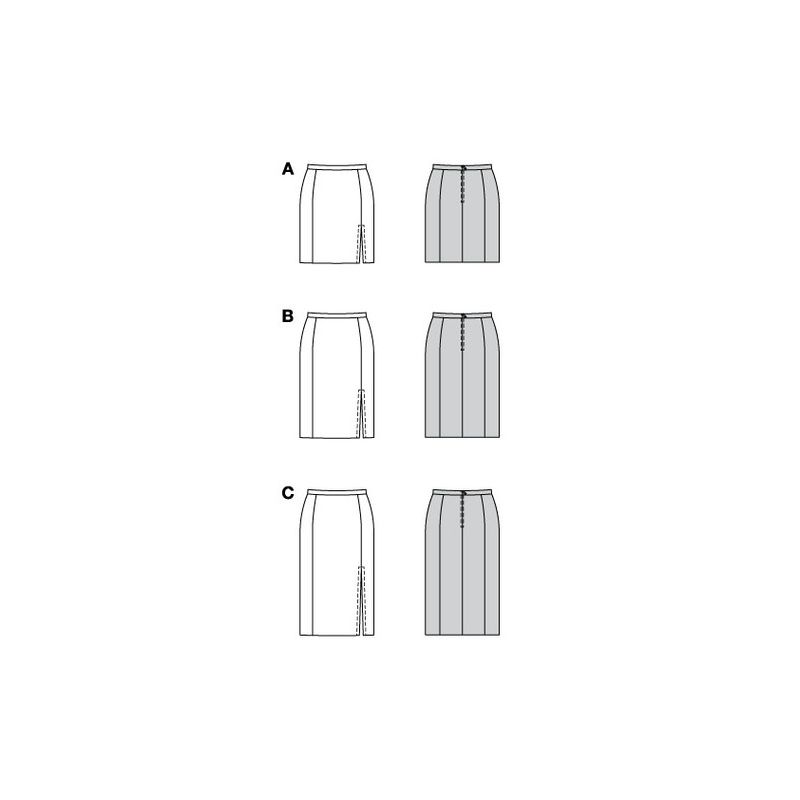 Patron Burda 5773 - Jupes polyvalentes
