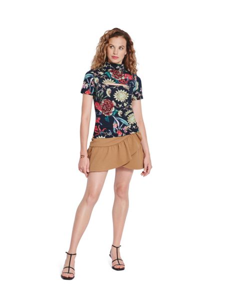 Patron Burda 5774  - T-shirt et col roulé