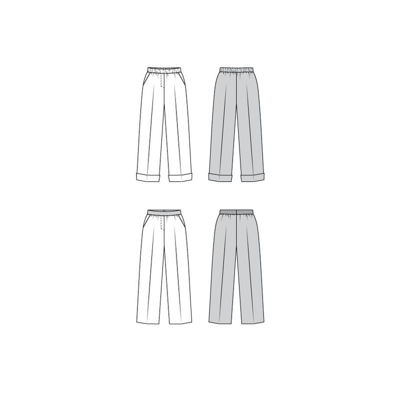 Patron Burda 5778 - Pantalon élégant et décontracté