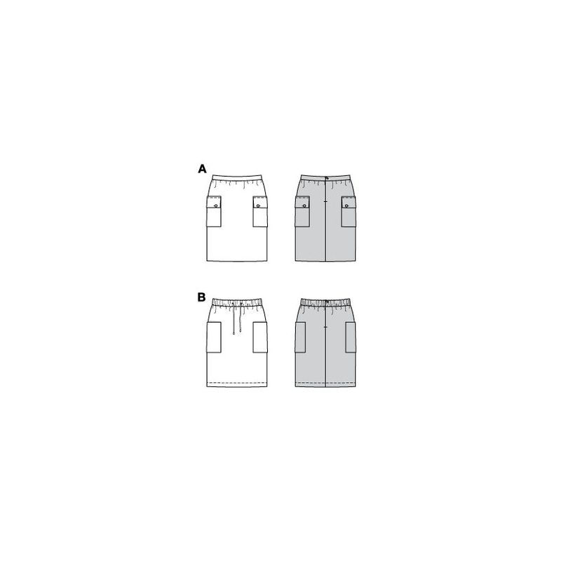 Patron Burda 5779 - Jupes crayon