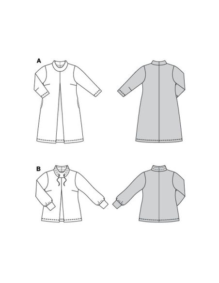 Patron Burda 5782 - Robe ou tunique