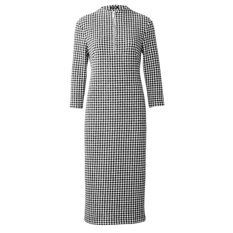 Patron Burda 5792 - Robe midi