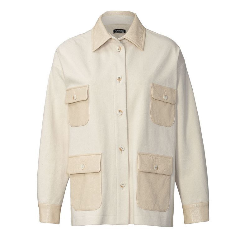 Patron Burda 5794 - Manteau douillet et confortable