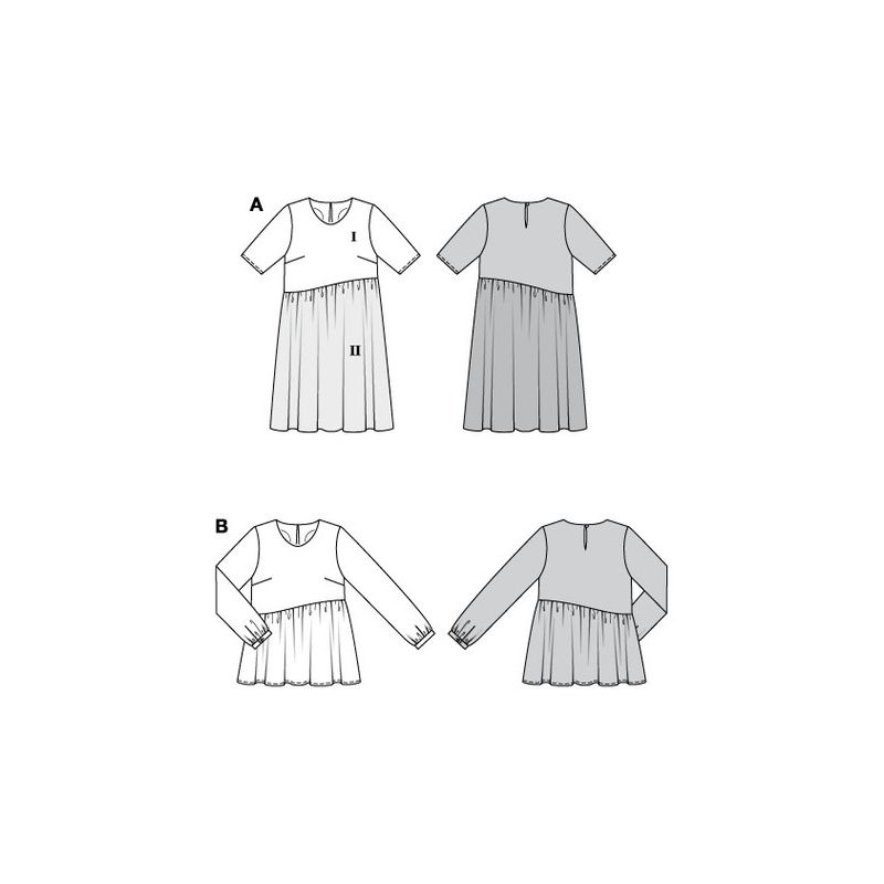 Patron Burda 5795 - Robe et tunique