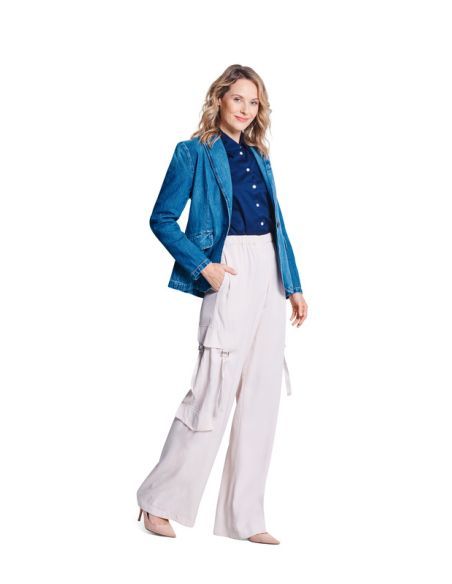 Patron Burda 5801 - Pantalon chic