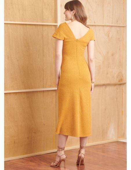 Patron Simplicity 9820.Y5 (46-54) - Robes en maille avec boléro