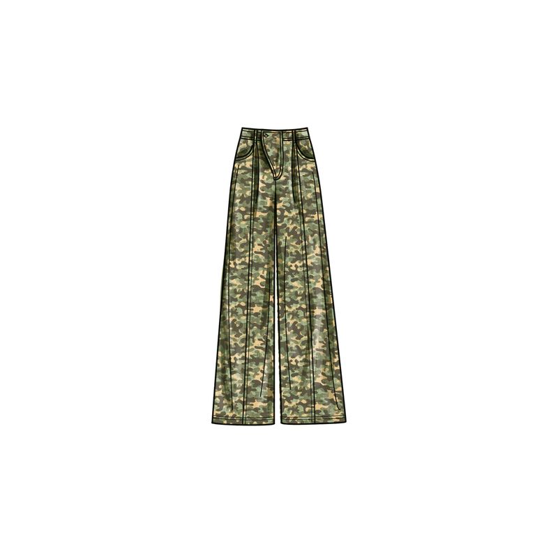 Patron Simplicity 9823.H5 (34-42) - Pantalon pour femmes